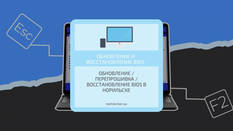 Обновление / Перепрошивка / Восстановление BIOS в Норильске